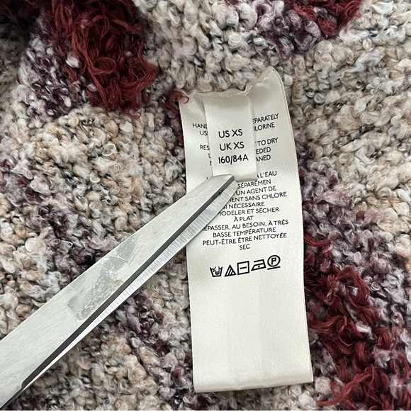 Free People/ Popcorn Knit/ Tunic sweater/ Jumper/ Oversized/ Size US XS - Picture 12 of 12